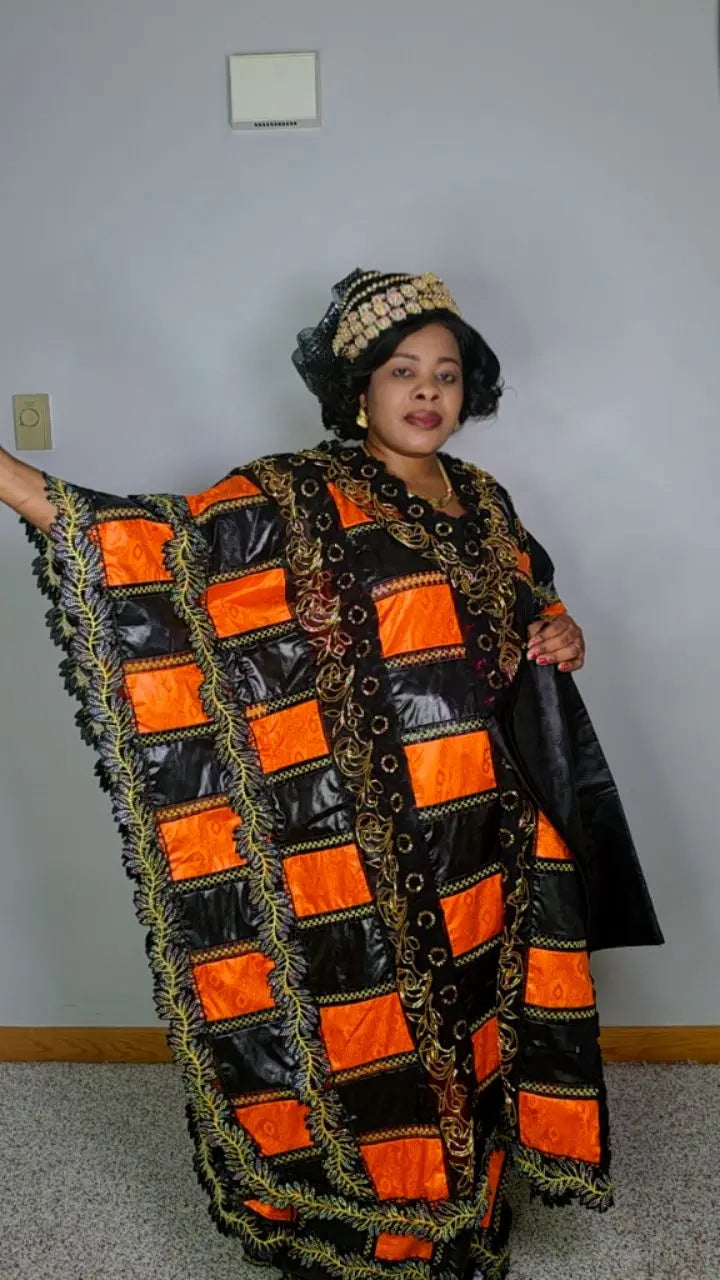 Bazin Riche : DEMI BOUBOU