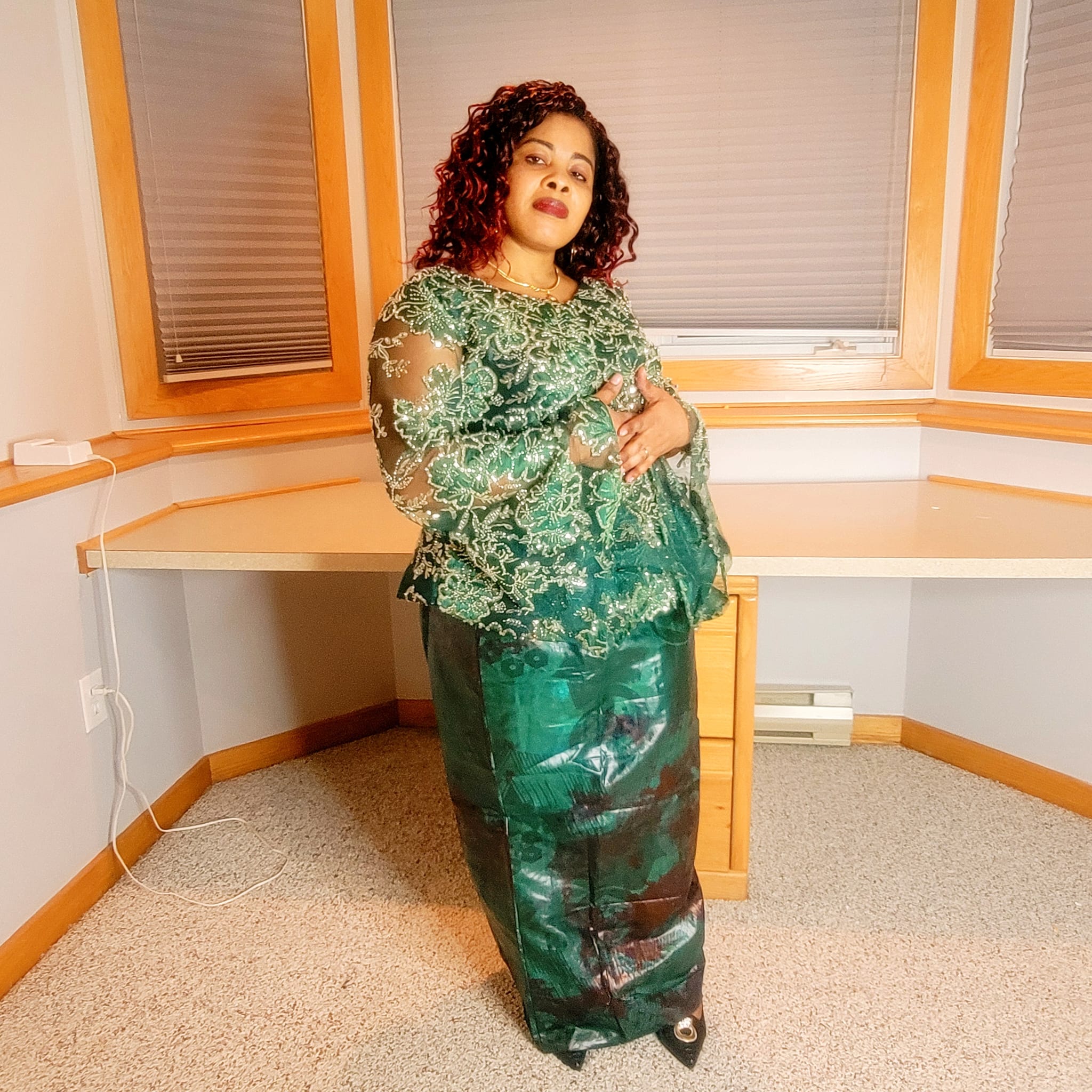 Bazin Riche Skirt + Top #3