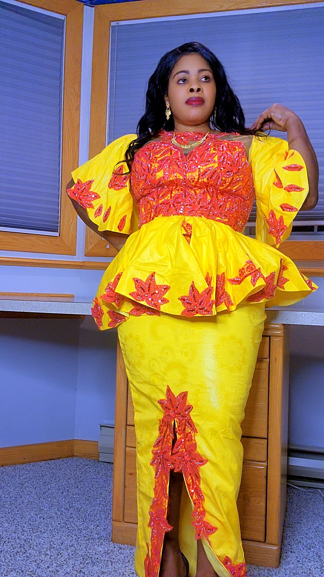 Bazin Riche Skirt + Top #8