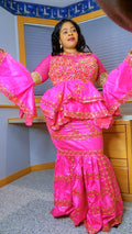 Bazin Riche Skirt + Top #9