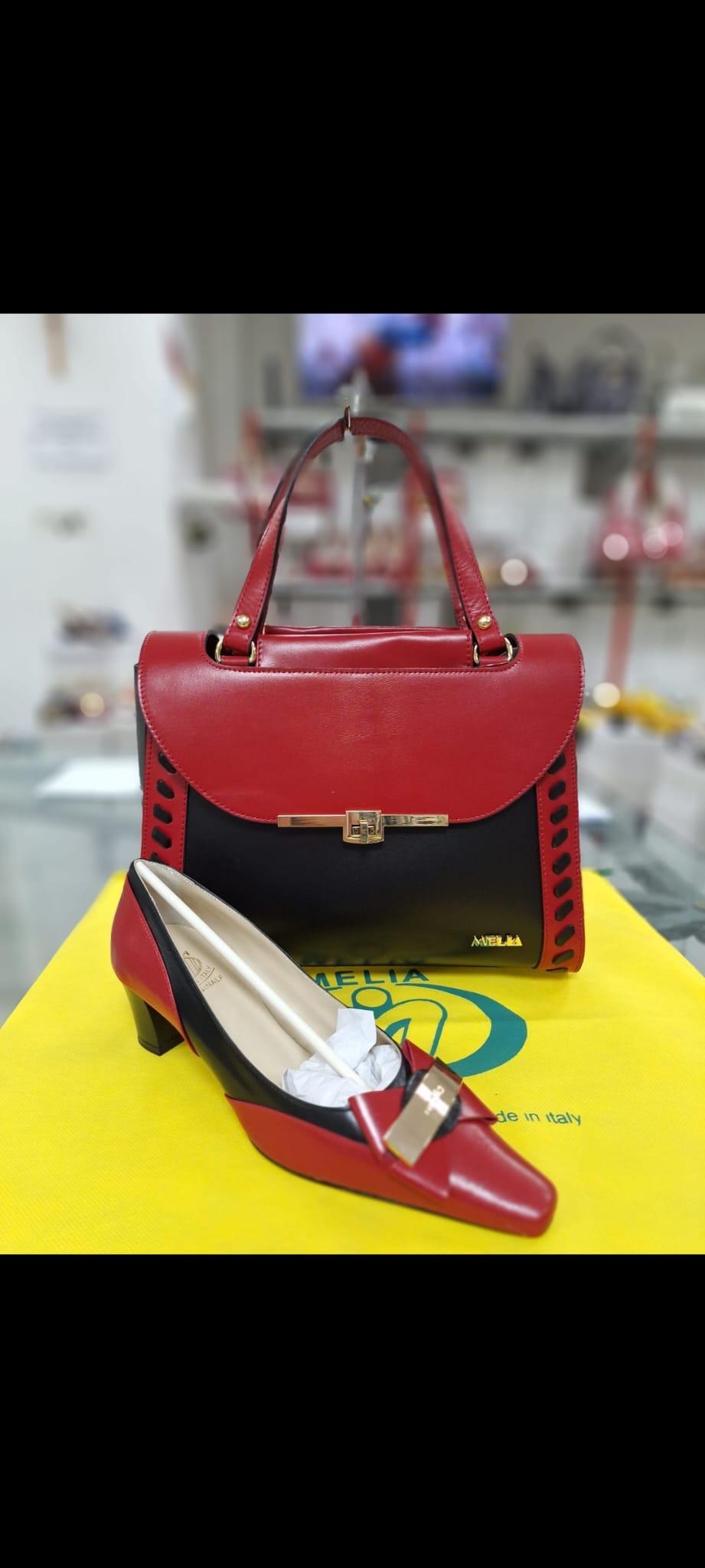 MELIA set of bag and shoes