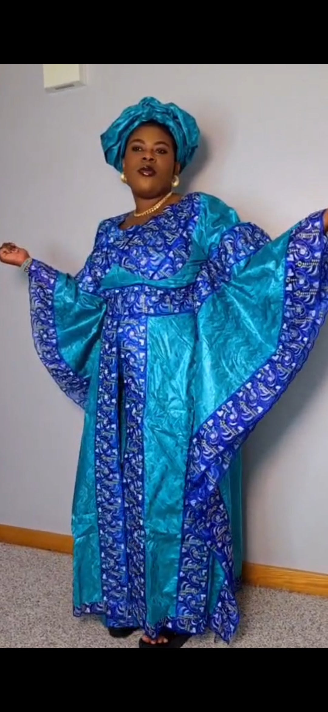 Bazin riche boubou & skirt